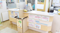 アップル薬局　千駄木店の受付/カウンター
