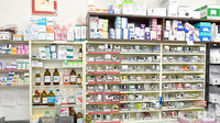 ヤマグチ薬局　砂町店の薬棚