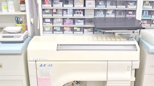 ふたば薬局の調剤器具