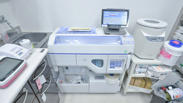 あやめ薬局広尾ガーデンヒルズ店の調剤器具