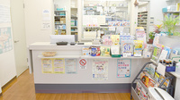 椎名町薬局の受付/カウンター