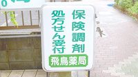 飛鳥薬局の看板