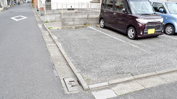 らくだ薬局千住店の駐車場