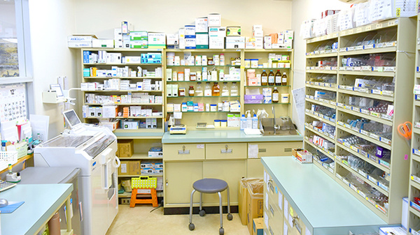 ヤマグチ薬局　千住大橋店の調剤室