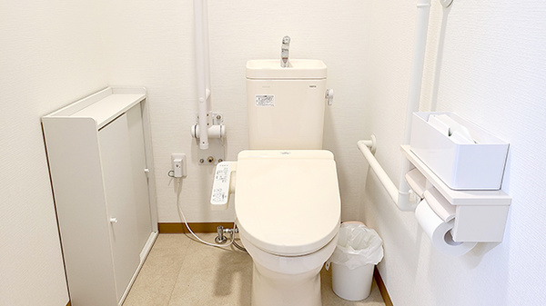 つくし薬局江北店のお手洗い