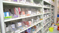 蘭薬局堀切店の薬棚