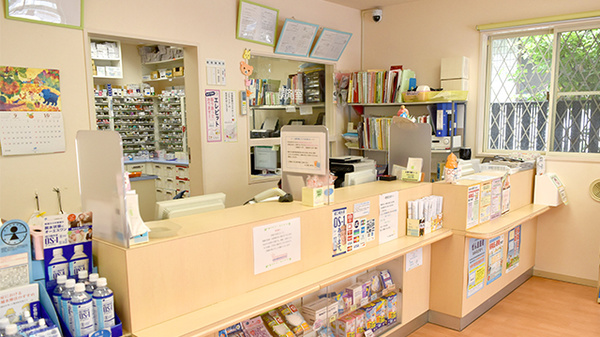 スカイ薬局青戸店の受付/カウンター