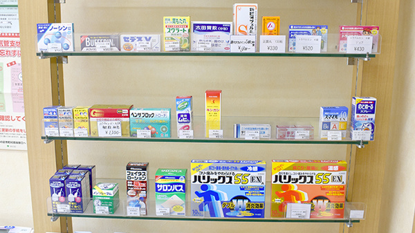 グリーンメディカル上一色薬局の一般医薬品