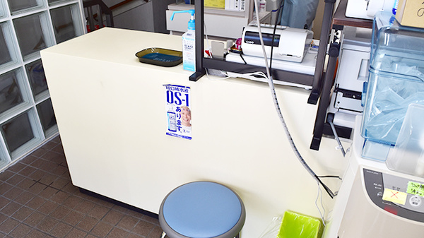 トリル薬局柴崎町店の受付/カウンター
