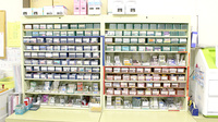 シティ薬局の薬棚