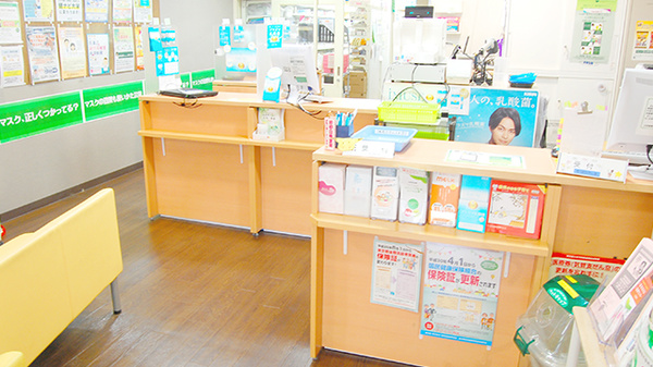 薬樹薬局　原町田の受付/カウンター