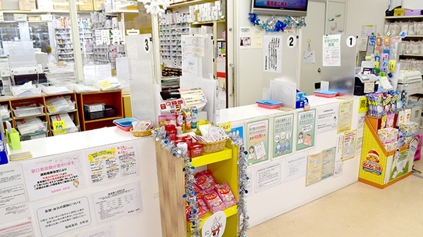 稲垣薬局　北町店の受付/カウンター