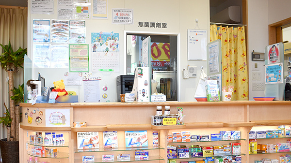 稲垣薬局　クオラ武蔵境店の受付/カウンター