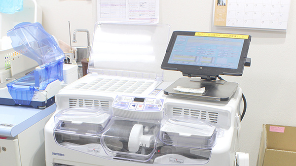 薬樹薬局　元町けやき通り店の調剤器具