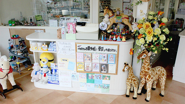 矢野口薬局駅前通り店の受付/カウンター