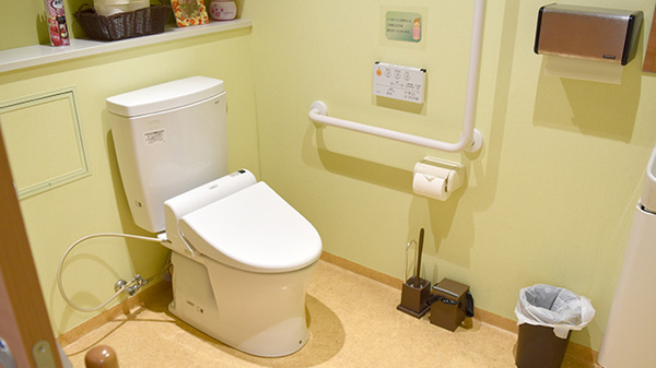 徳永薬局三宿店のお手洗い