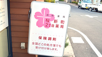 桜新町２丁目薬局の看板