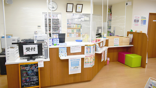 よつば薬局糀谷店の受付/カウンター