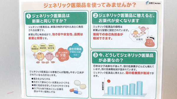 ひかり薬局戸部店のジェネリック対応