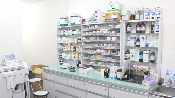 ヤマグチ薬局　山下町店の調剤室