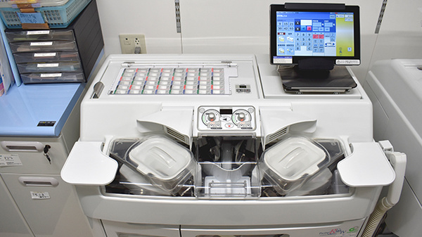 天王町アルファ薬局の調剤器具