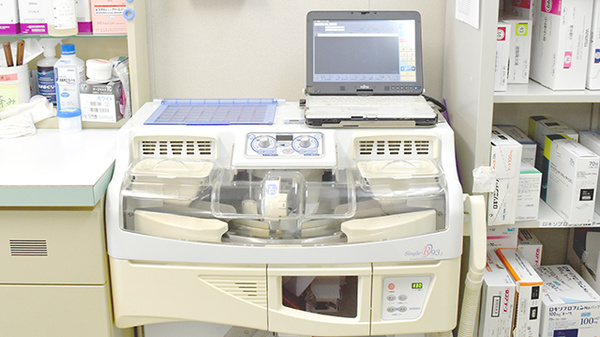 ときわ薬局の調剤器具