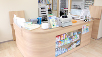 上永谷薬局富岡店の受付/カウンター