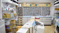上永谷薬局富岡店の調剤室
