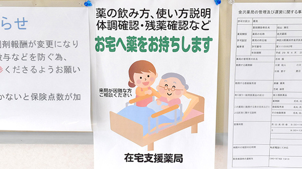 金沢薬局の在宅対応
