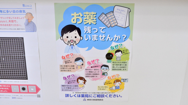 ひだまり薬局の残薬回収サービス