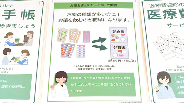 薬樹薬局　上倉田の一包化対応