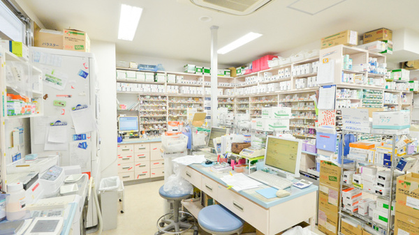 ハートフル薬局の調剤室
