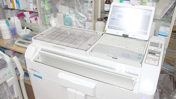 たるもと薬局の調剤器具