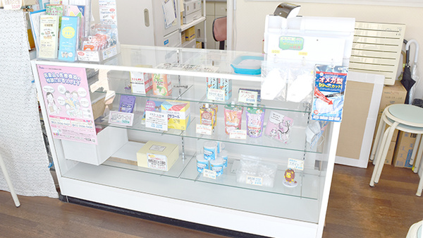 たるもと薬局大磯支店の受付/カウンター