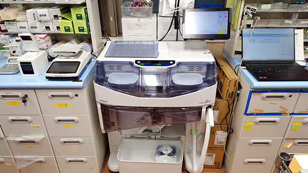 あすぴお薬局　横須賀中央店の調剤器具