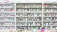 あおば薬局　長後店の薬棚