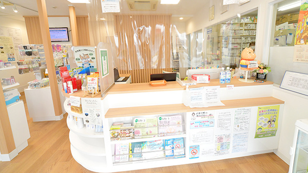 はるかぜ薬局辻堂東海岸店の受付/カウンター