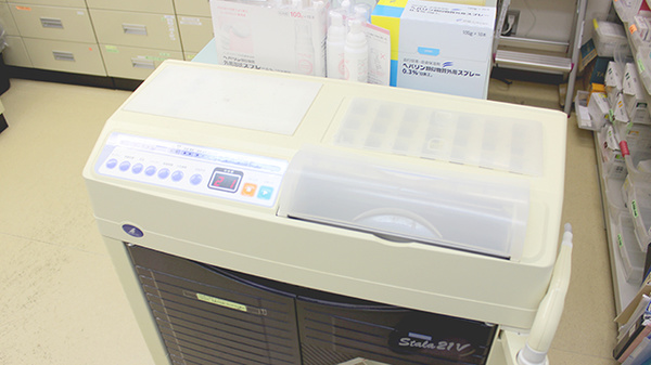 シーエス薬局の調剤器具