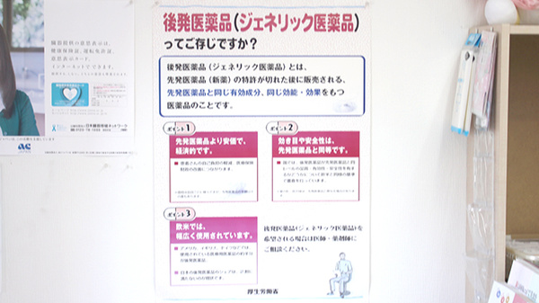 よつば薬局のジェネリック対応