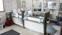 株式会社アサヒファーマシー　室田薬局の受付/カウンター
