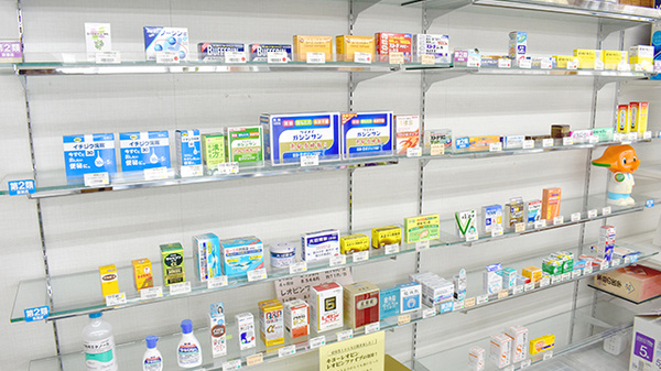 開成堂石渡薬局支店の一般医薬品