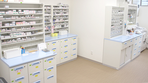 ヤマグチ薬局　大野北口店の調剤室