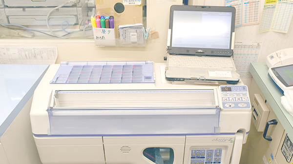 薬樹薬局　矢部の調剤器具