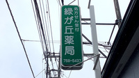 緑が丘薬局の看板