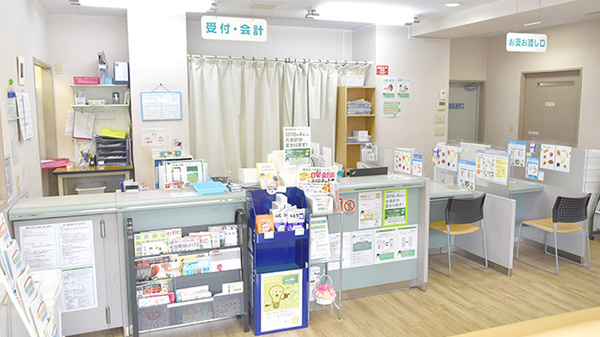 薬樹薬局　相模原の受付/カウンター