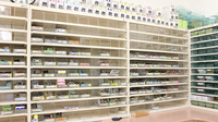 シーエス薬局大和店の薬棚