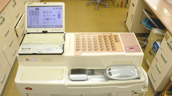 シーエス薬局大和店の調剤器具