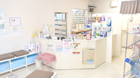 新成堂　かみかわい薬局の受付/カウンター