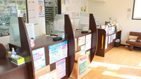 アップル薬局　港南台店の受付/カウンター