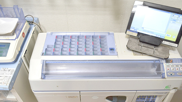 薬樹薬局　ミューザ川崎の調剤器具
